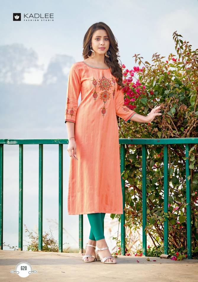Kadlee Kashish 3 New Ethnic Wear Rayon Designer Kurti Collection